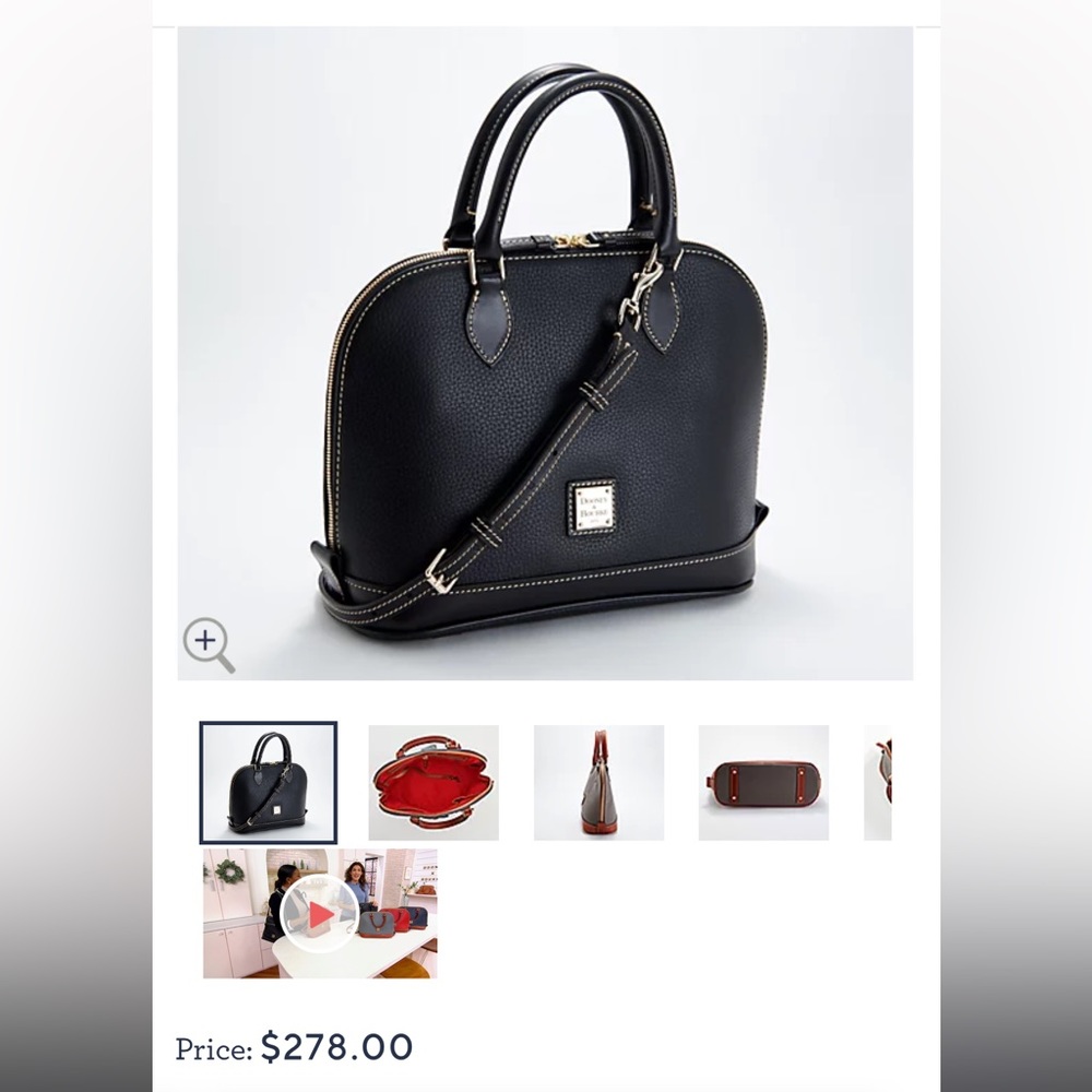 Dooney & Bourke Zip Zip Satchel
